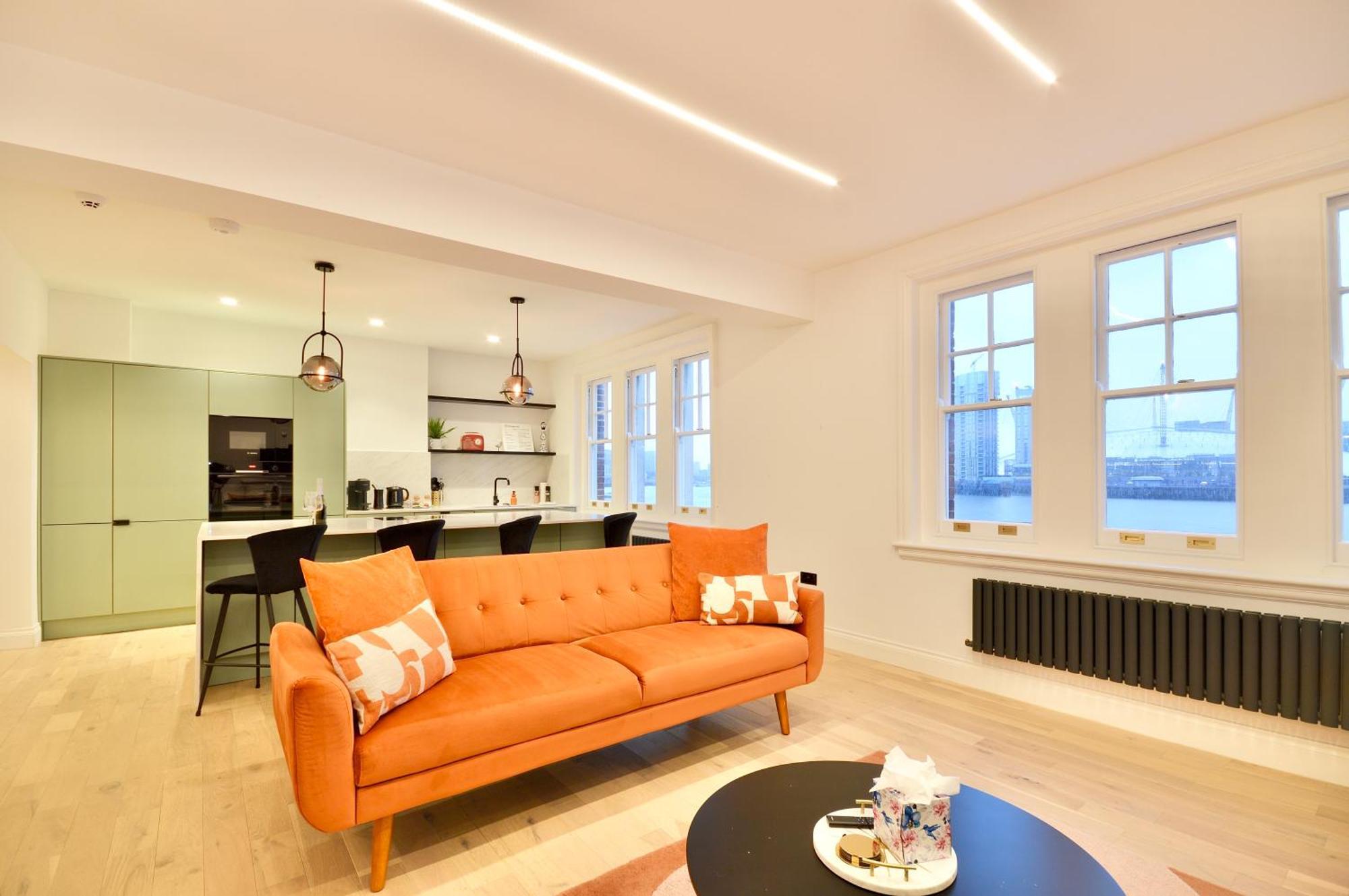 Newly Refurbished W/ River Views Лондон Екстер'єр фото